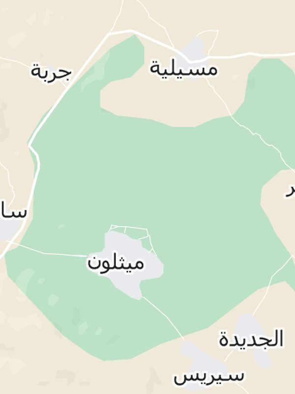 قطعة ارض في بلدة مسلية