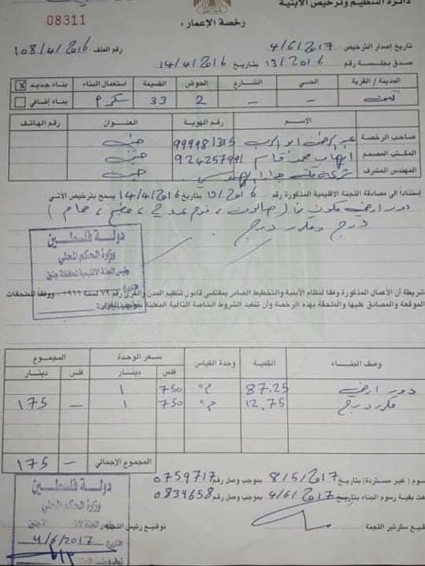 ارض بالقرب من الجامعة الامريكية