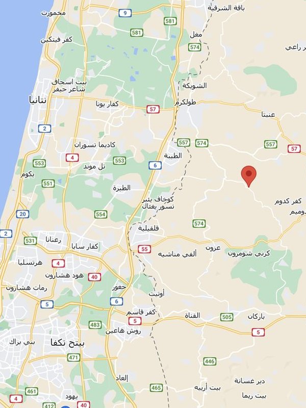 ارض للبيع في قرية كور طولكرم